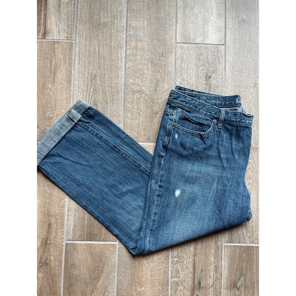 LOFT Denim - Loft Rolled Cuff Boyfriend Jeans Sz 12